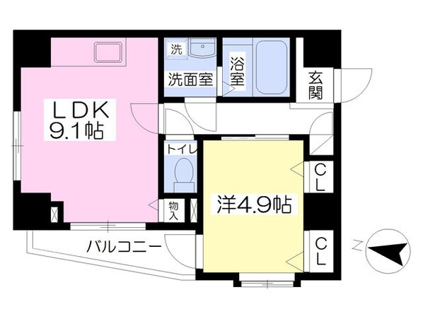 Ｇｒａｎｗｅａｌ　１４１の物件間取画像